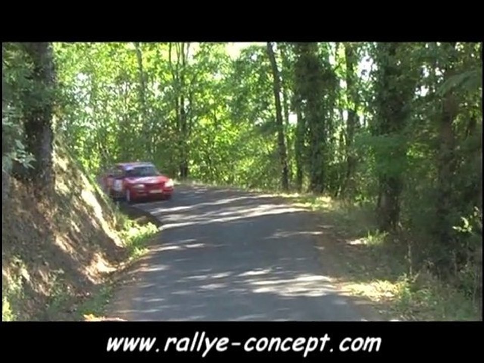 Rallye 100 vallées 2010 Team KRS 309 gti f2000