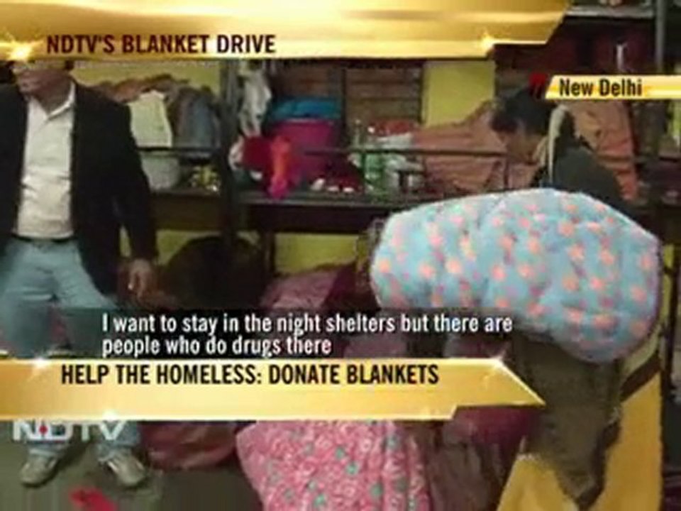 Help the homeless, donate blankets video Dailymotion