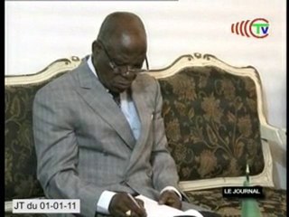 Réaction au message de vœux du Chef de l'Etat