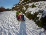 luge avec Papa