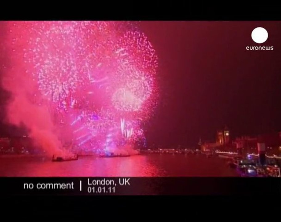 New Year celebrations across Europe - no comment