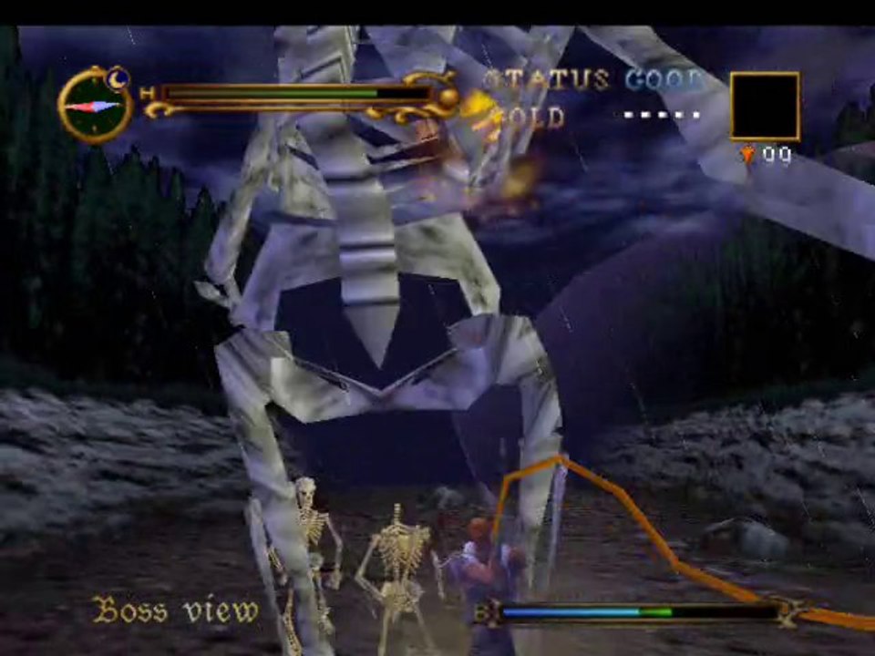 (thegamer) joue a un jeux retro castelvania nintendo 64