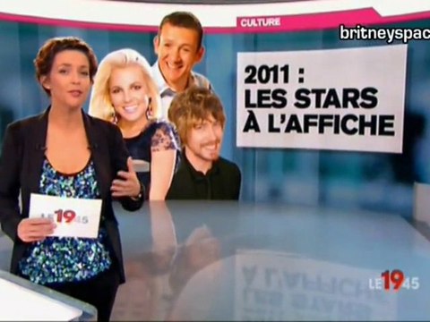 LE 19.45 - M6 - 01-01-11 - BRITNEY SPEARS NOUVEL ALBUM