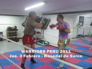 El regreso de los Hnos. Lescano en el Warriors Peru 2011