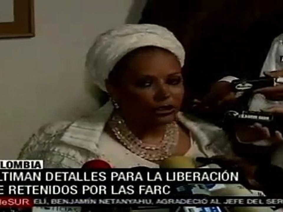 Los cinco rehenes serán liberados antes de febrero: Piedad