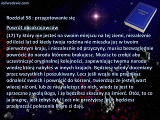 Księga Zycia. Część 3 - Powrót obcokrajowców