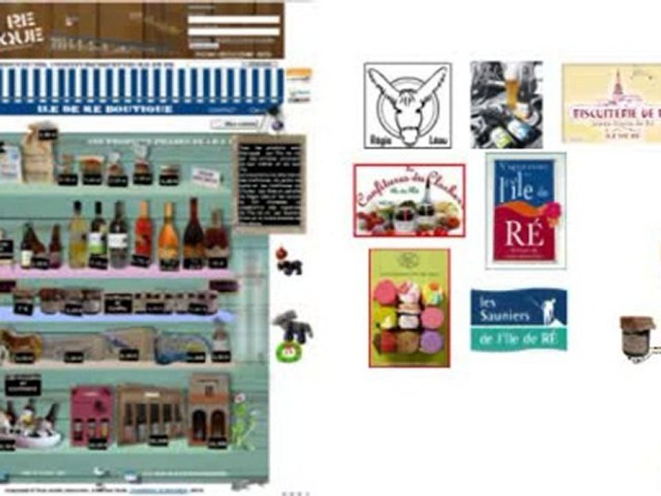 île de ré boutique : produits locaux de l'île de ré