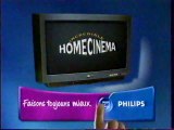 Publicité Télévision Home Cinema PHILIPS 1997