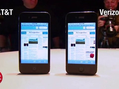 iPhone 4 Speed Test : Verizon Wireless Vs. AT&T