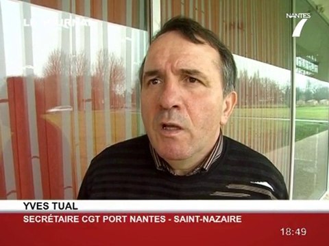 Paralysie du Port de Nantes Saint-Nazaire