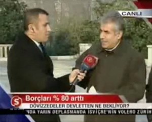 Canlı yayında tinerci şoku!