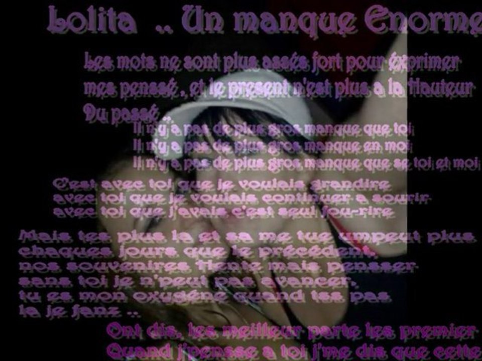 Lolita un ange partie trop tot