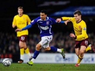 Ipswich Town 1-0 Arsenal Priskin great-finish