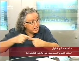 [2010.06.06]-As'ad Abukhalil@ 'AlHadath' on NewTV- Part 2of4