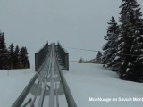 Les Saisies : mountain twister et chiens de traineaux