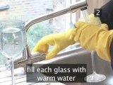 How To Clean Mineral Deposits From Glassware