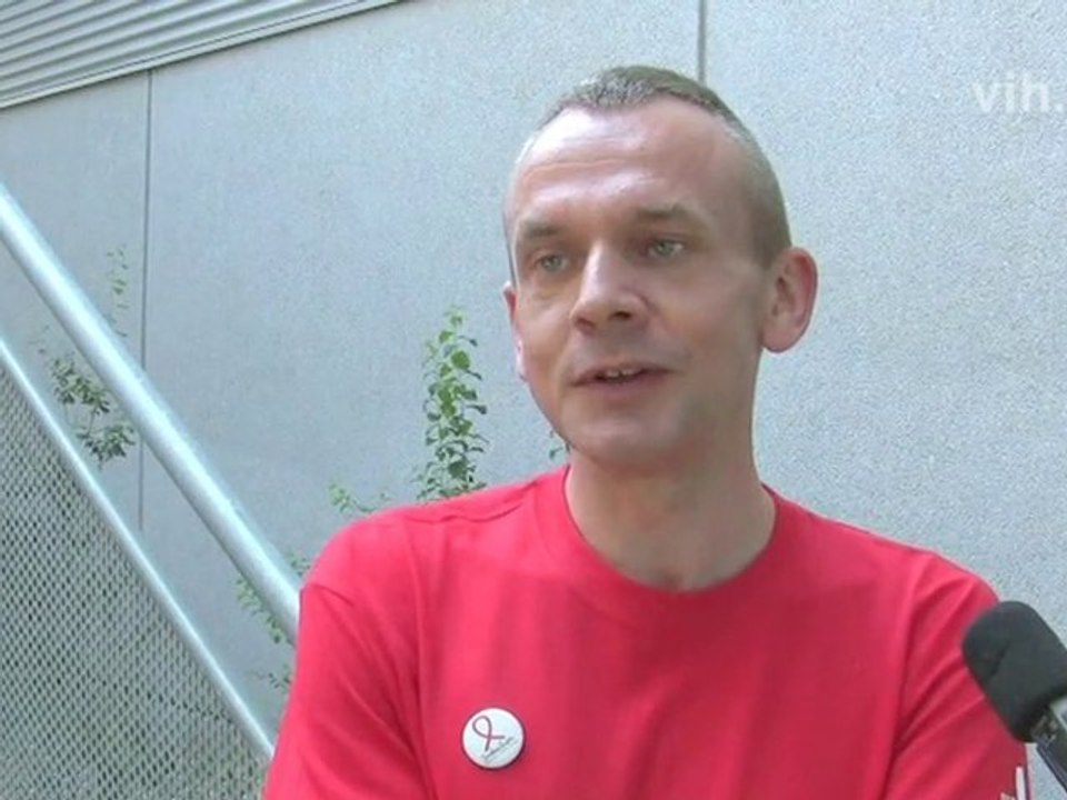 Conférence de Vienne : Eric Fleutelot de Sidaction