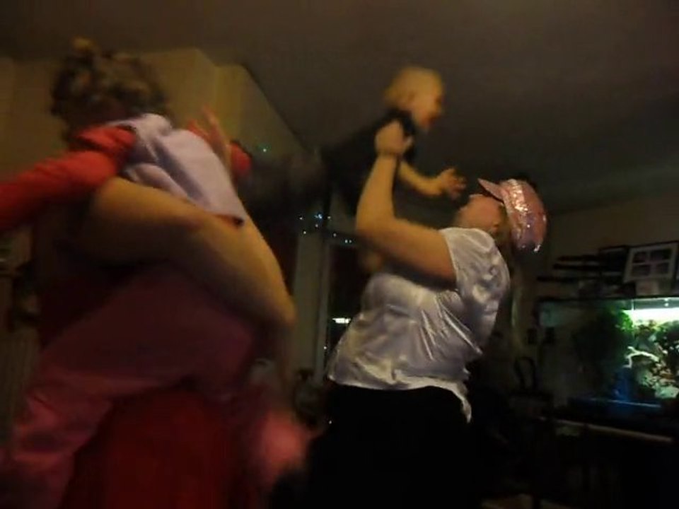 Je dance avec ma fille et antho