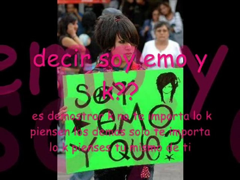 que es ser emo 100%- ALEX