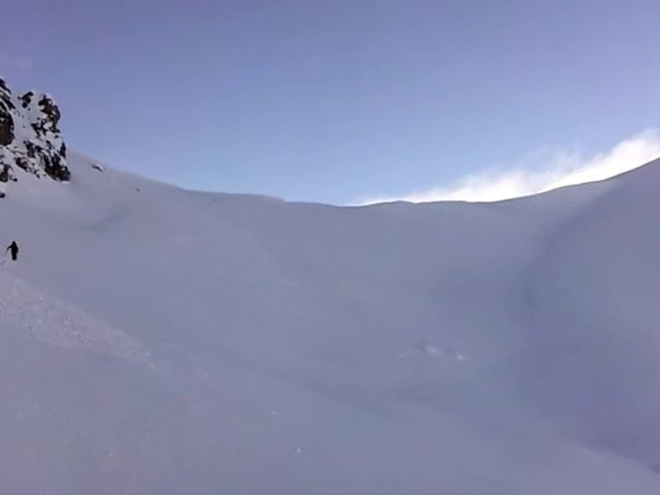 traversée sous l'aiguille Pierre André