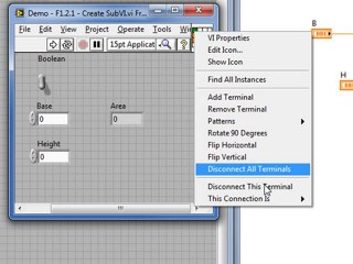 VI High #5: Reassign Connector Pane Terminals in ...