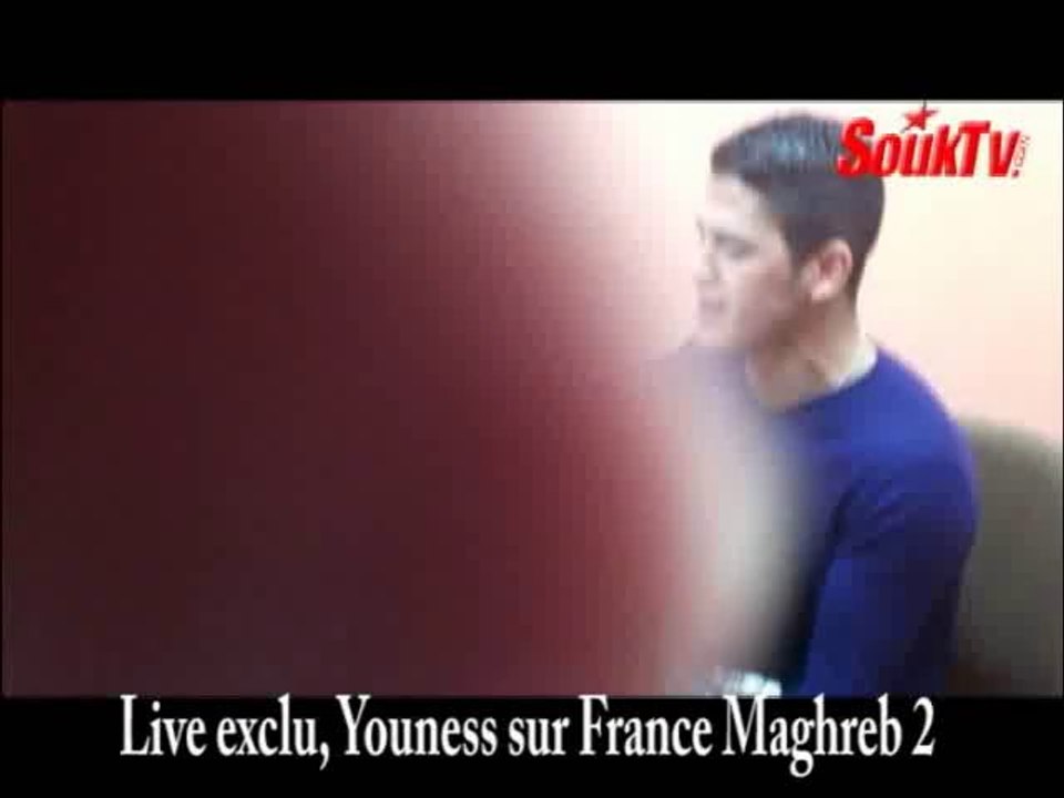Live de Youness en exclu sur France Maghreb 2 - Décembre/10