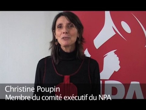 NPA Point Actu avec Christine Poupin le 3/01/2011