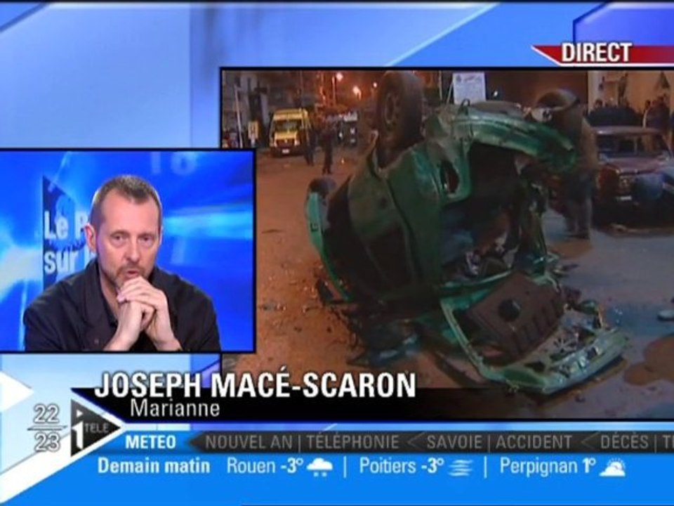 Journalistes Le Figaro & Marianne sur iTele sur les menaces