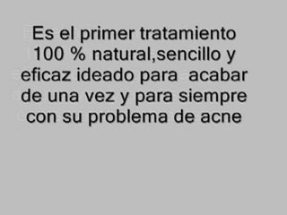 Tratamiento acne