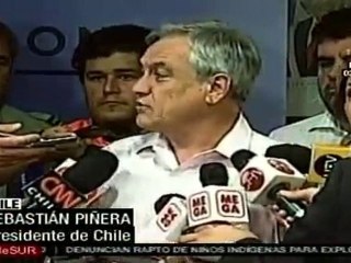 Piñera llama a la calma tras temblores