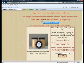 Retail and Wholesale Soy Candles Are Back