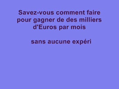 Générer des revenus sur Internet