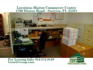 Sunrise Florida Office Warehouse Flex Space
