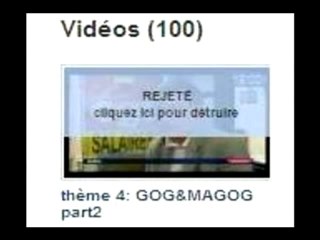 Encore une fois video rejetée, le lien ci dessous