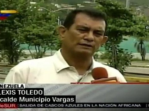 Lluvias y problemas en carreteras en Vargas, Venezuela