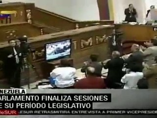 Parlamento venezolano concluye período