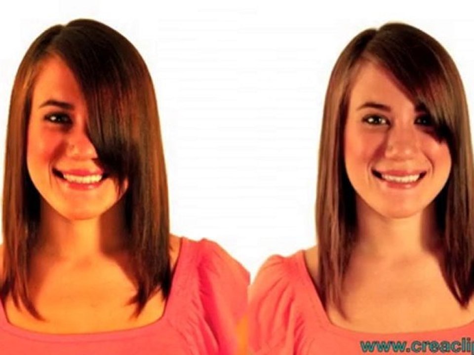 How to cut Bangs- Side swept bangs, straight bangs