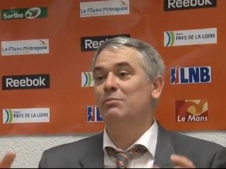 Interviews d'apres match Le Mans du 2 Janvier 2011