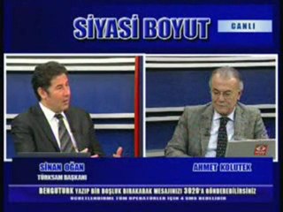 TÜRKSAM Başkanı Sinan OĞAN Bengü Türk TV'de Siyasi Boyut -4-
