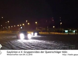 Wintertreffen der schwul lesbischen Queerschläger Köln