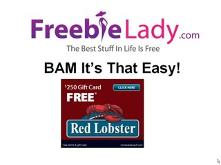 How To Get Free Red Lobster Gift Card