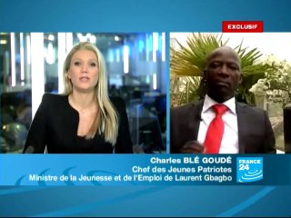 Interview de Charles Blé Goudé sur la crise en Côte d'Ivoire