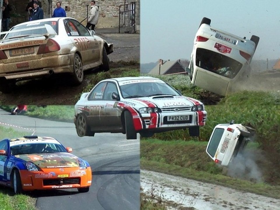 Best of Rallye of Belgium 2010 by JHVideo - Crash