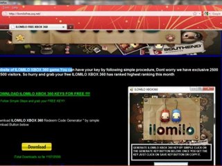 DOWNLOAD ILOMILO XBOX 360 CD KEYS 100% FREE