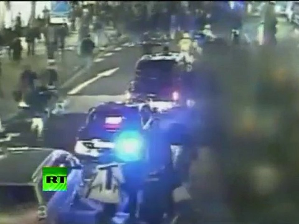 Prince Charles car attacked during London student riots