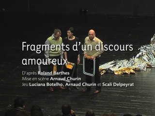 Fragments d'un discours amoureux