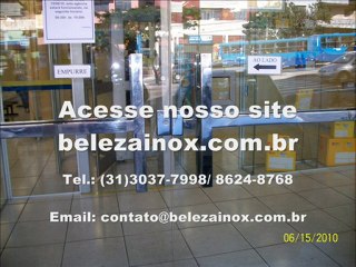 Guarda Corpo em Inox - Beleza Inox  Belo Horizonte