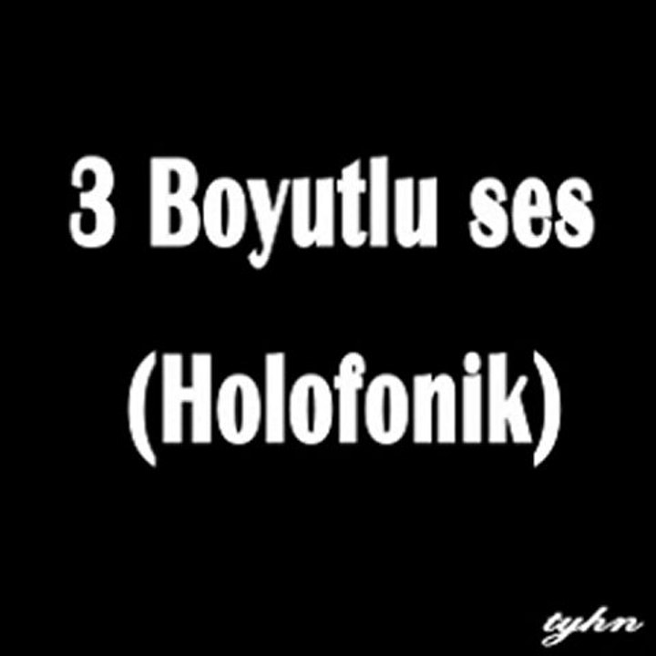 3 boyutlu ses-Eksempel (Kulaklık ile dinleyiniz)
