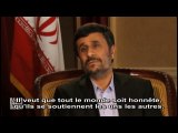 Mr Ahmedinejad, le 24 septembre 2010 Dans le reportage avec