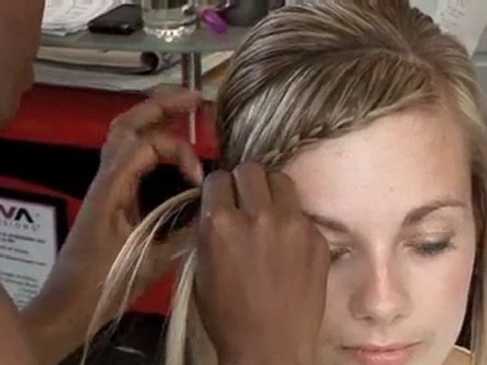 How To French Braid Bangs